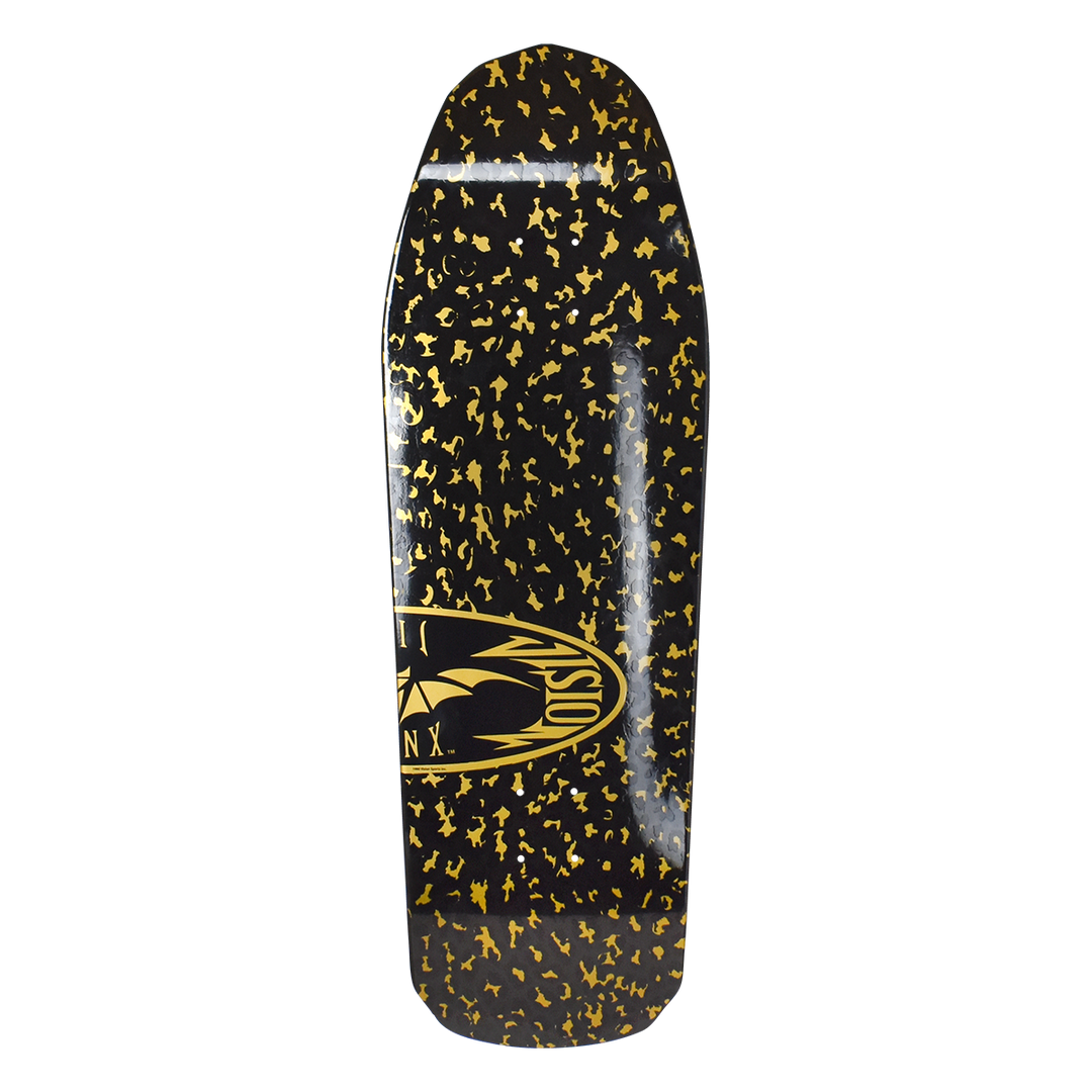 VISION JINX LEOPARD OVAL 10" SKATEBOARD DECK