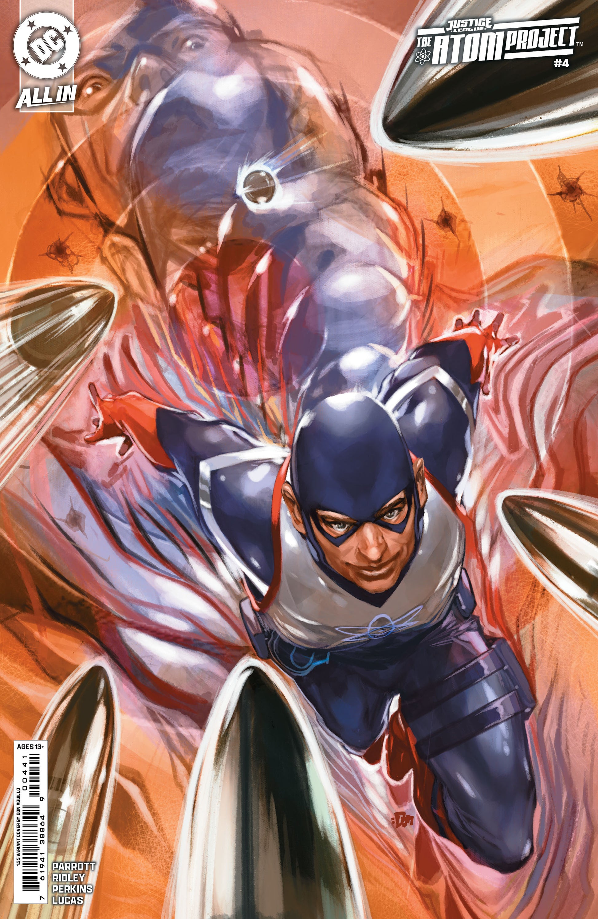 Justice League The Atom Project #4 (Of 6) D 1:25 Don Aguillo Variant (04/02/2025) Dc - Golden Apple Comics