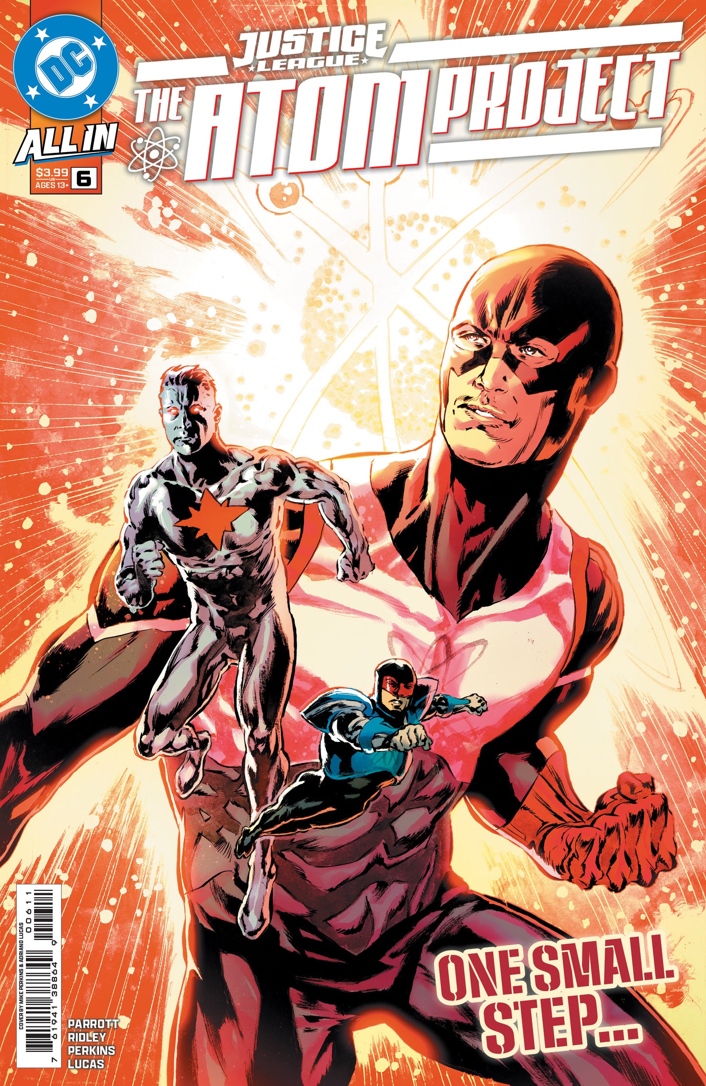 Justice League The Atom Project #6 (Of 6) A Mike Perkins Ryan Parrott (06/04/2025) Dc