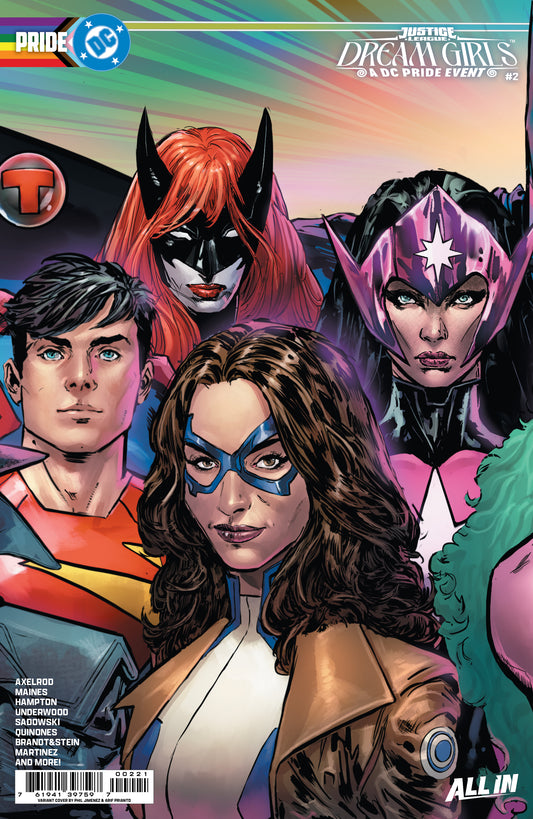 Justice League Dream Girls A Dc Pride Event #2 (Of 4) B Phil Jimenez Connecting Variant (06/10/2026) Dc - Golden Apple Comics