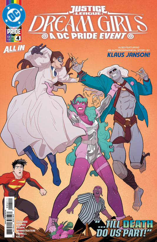 Justice League Dream Girls A Dc Pride Event #4 (Of 4) A Brandt&Stein (06/24/2026) Dc