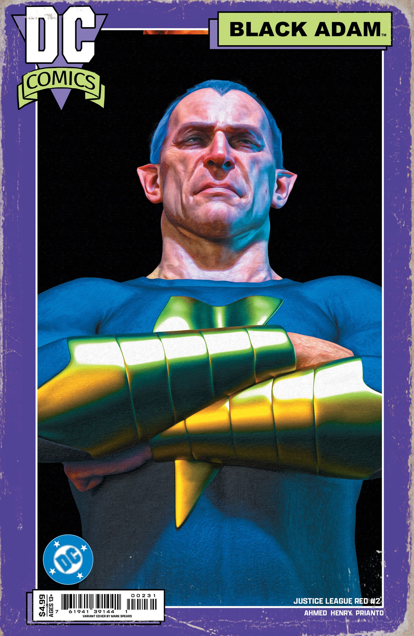 Justice League Red #2 (Of 6) C Mark Spears Variant (09/17/2025) Dc