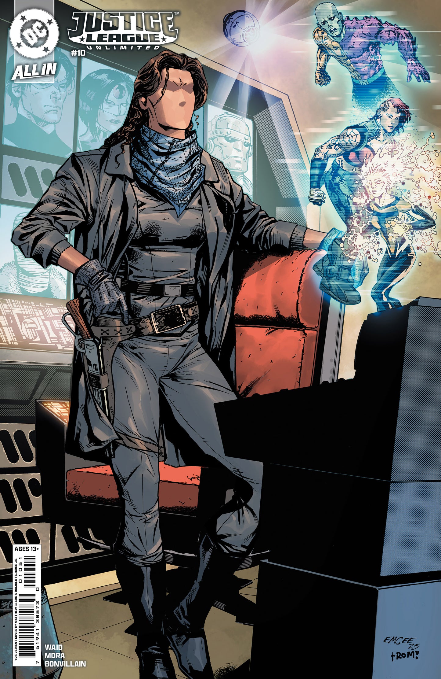 Justice League Unlimited #10 F 1:25 Matthew Clark Variant (08/27/2025) Dc