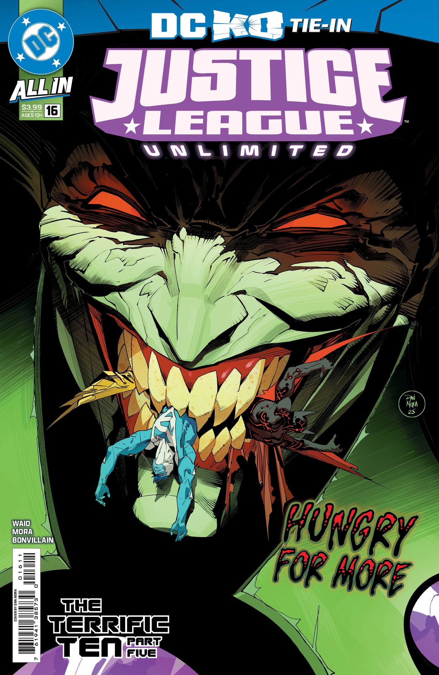 Justice League Unlimited #16 A Dan Mora Mark Waid (Dc K.O.) (02/25/2026) Dc