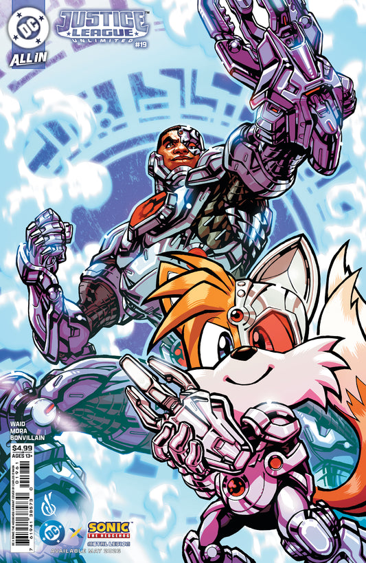 Justice League Unlimited #19 F Carlos Danda Dc X Sonic Variant (05/27/2026) Dc - Golden Apple Comics