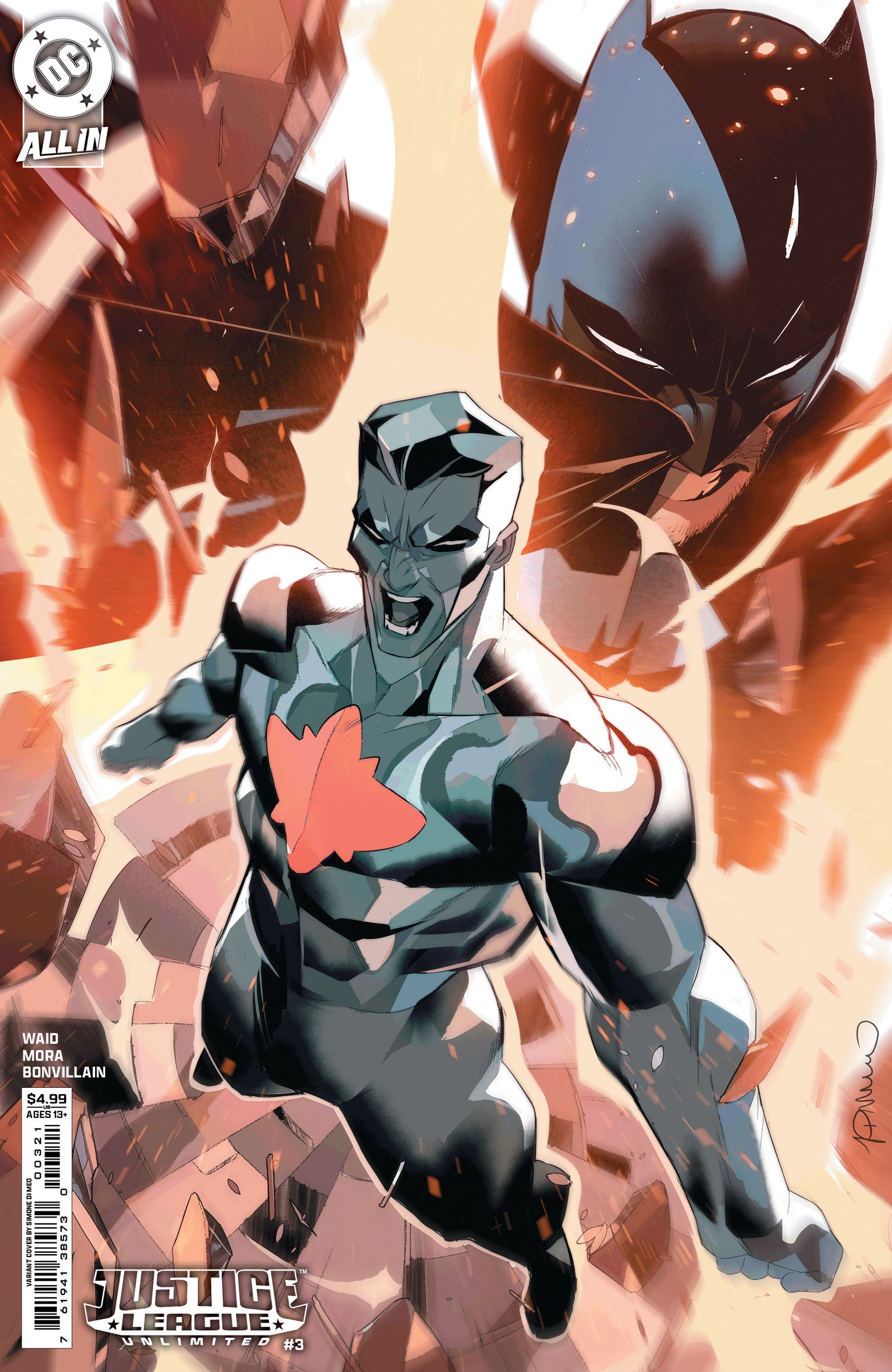 Justice League Unlimited #3 B Simone Di Meo Variant (01/22/2025) Dc