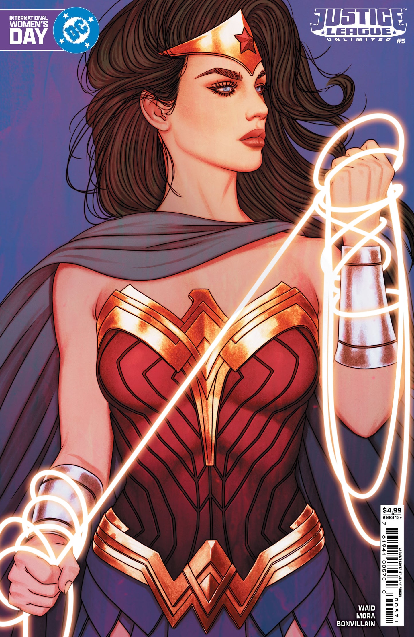 Justice League Unlimited #5 E Jenny Frison International Womens Day Variant (03/26/2025) Dc