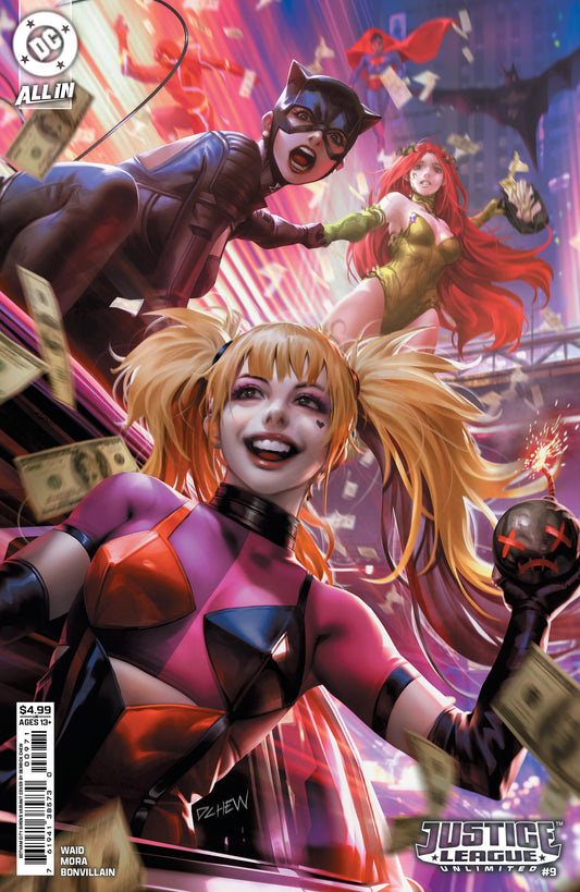 Justice League Unlimited #9 E Derrick Chew Gotham City Sirens Variant (We Are Yesterday) (07/23/2025) Dc
