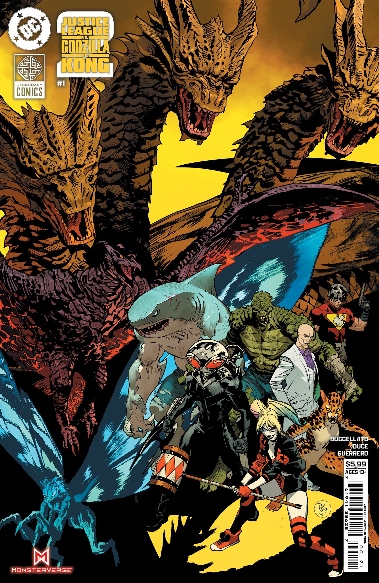 Justice League Vs Godzilla Vs Kong 2 #1 (Of 7) B Dan Mora Variant (06/04/2025) Dc