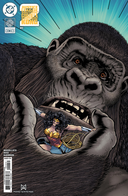 Justice League Vs Godzilla Vs Kong 2 #2 (Of 7) E 1:25 Kevin Maguire Variant (07/02/2025) Dc