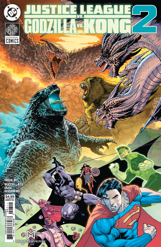 Justice League Vs Godzilla Vs Kong 2 #7 (Of 7) A Christian Duce Brian Buccellato (02/25/2026) Dc