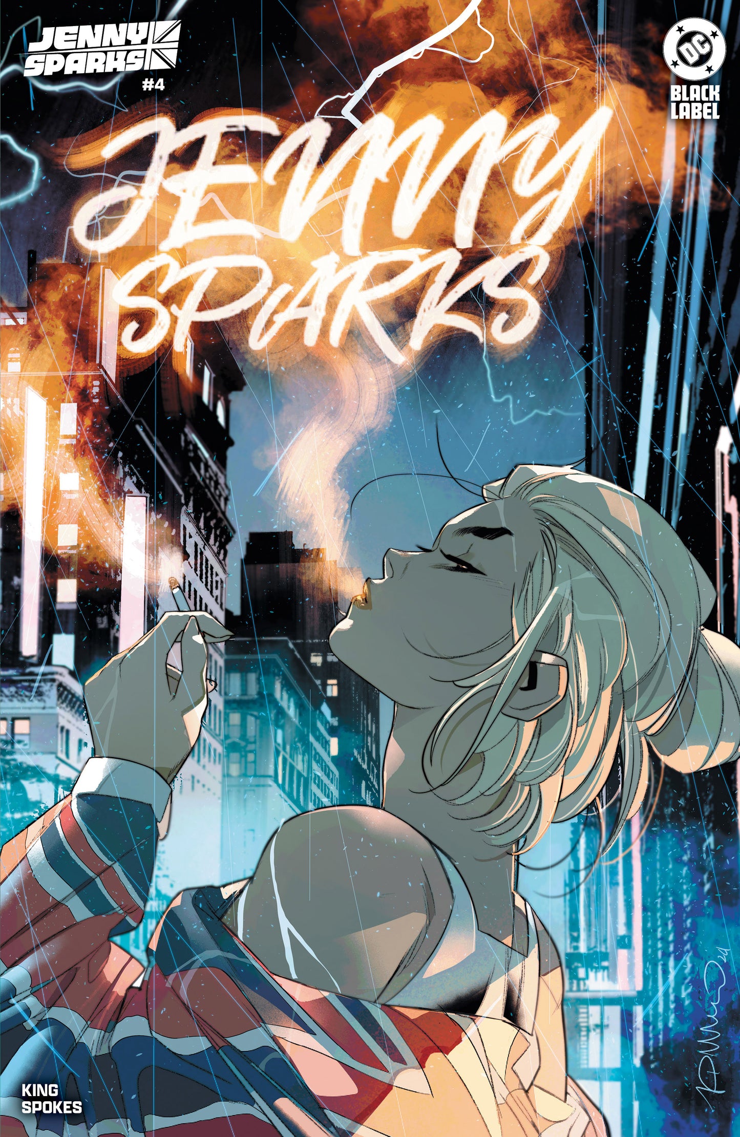 Jenny Sparks #4 (Of 7) B Simone Di Meo Variant (11/20/2024) Dc