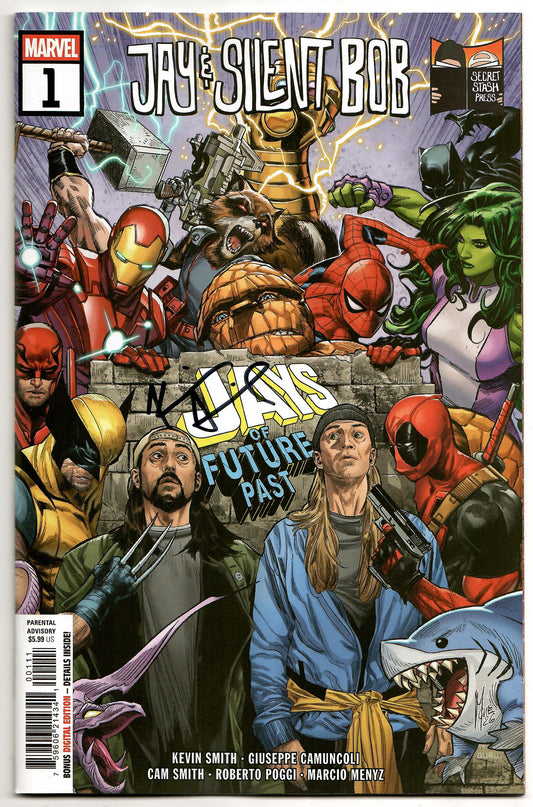 Jay & Silent Bob Jays Of Future Past #1 A Marco Checchetto SIGNED Kevin Smith (06/10/2026) Marvel