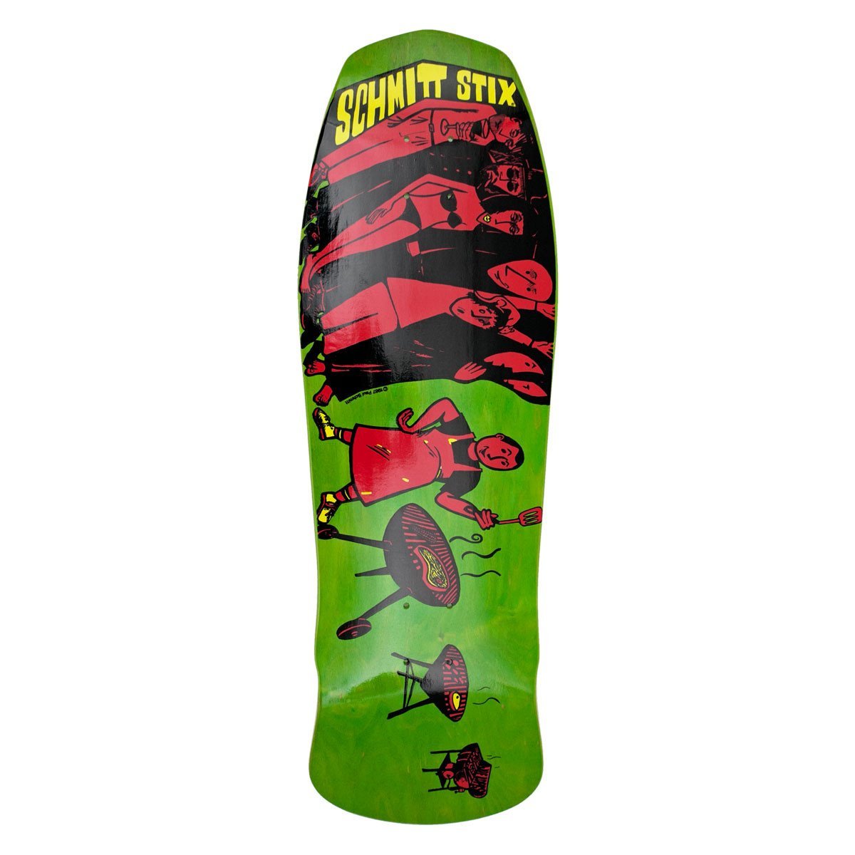 Schmitt Stix Joe Lopes BBQ Modern Concave 10.125" Skateboard Deck