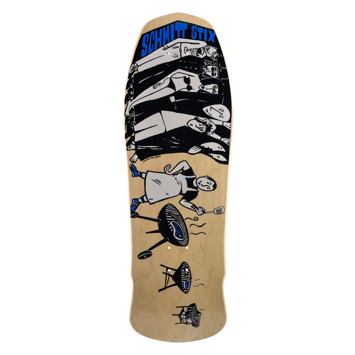 Schmitt Stix Joe Lopes BBQ 10.125" Skateboard Deck