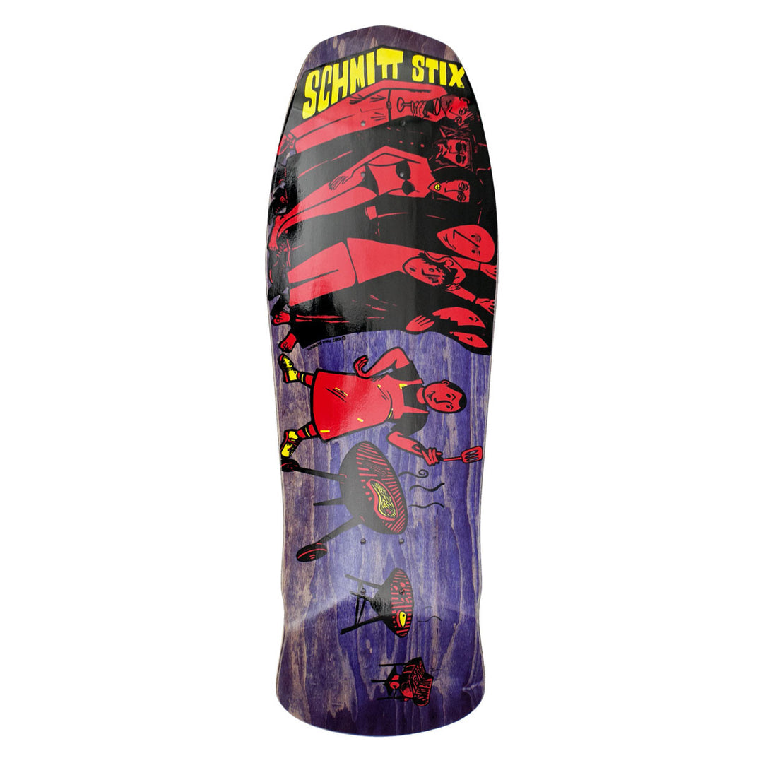 Schmitt Stix Joe Lopes BBQ Modern Concave 10.125" Skateboard Deck