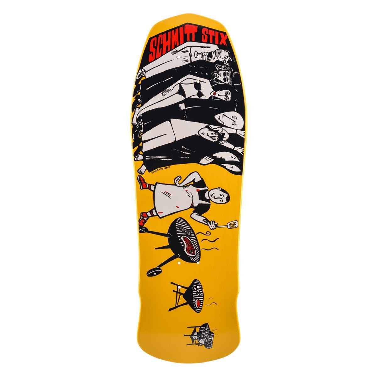 Schmitt Stix Joe Lopes BBQ 10.125" Skateboard Deck