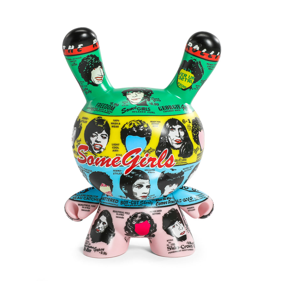 KIDROBOT x THE ROLLING STONES 8" ICON DUNNY - SOME GIRLS LTD