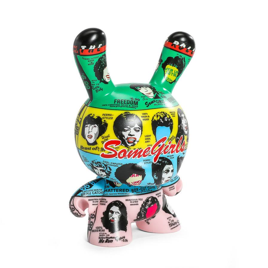 KIDROBOT x THE ROLLING STONES 8" ICON DUNNY - SOME GIRLS LTD