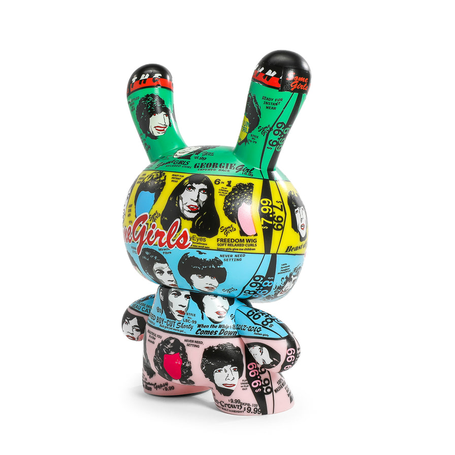 KIDROBOT x THE ROLLING STONES 8" ICON DUNNY - SOME GIRLS LTD