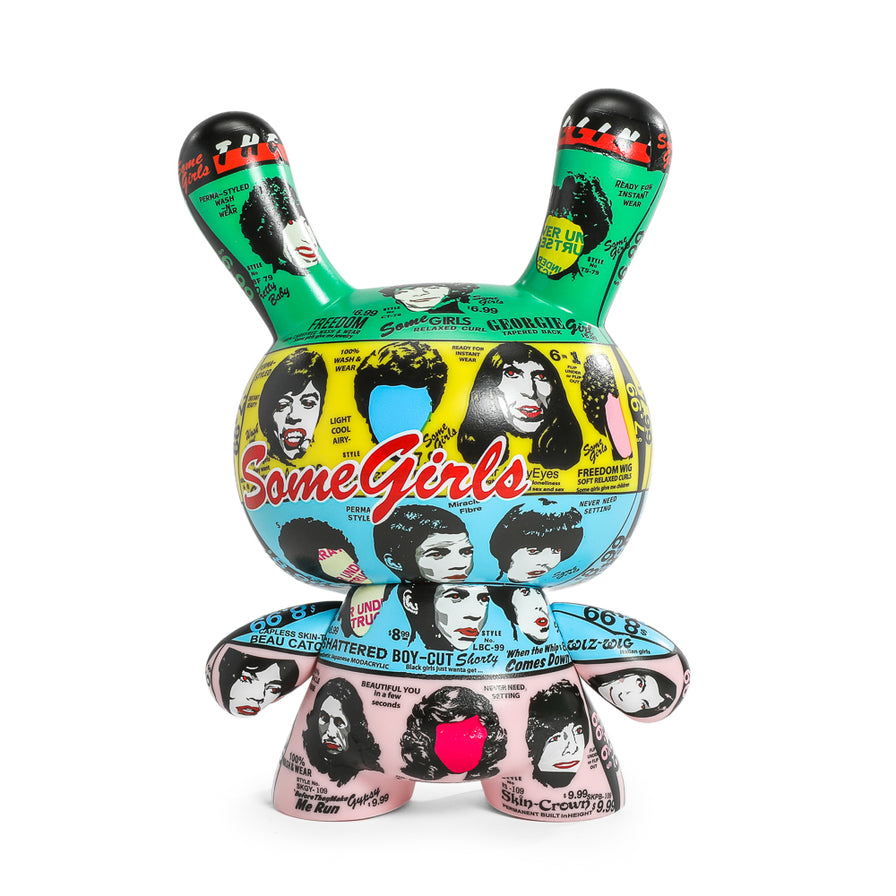 KIDROBOT x THE ROLLING STONES 8" ICON DUNNY - SOME GIRLS LTD