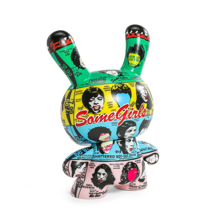 KIDROBOT x THE ROLLING STONES 8" ICON DUNNY - SOME GIRLS LTD