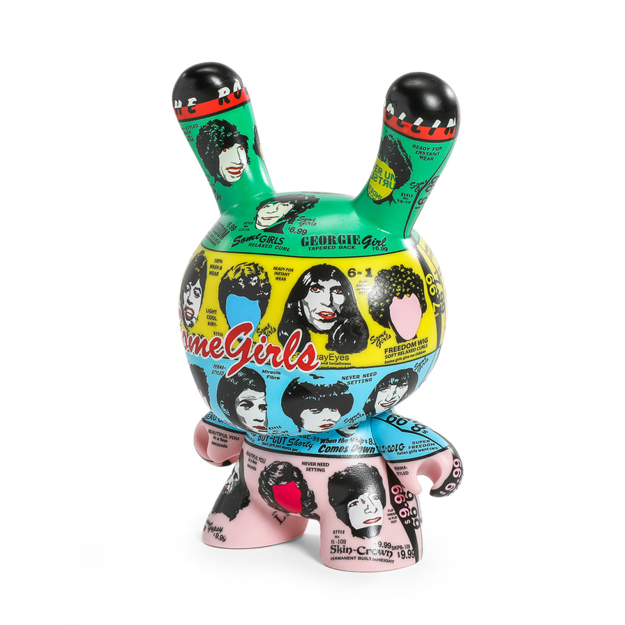 KIDROBOT x THE ROLLING STONES 8" ICON DUNNY - SOME GIRLS LTD