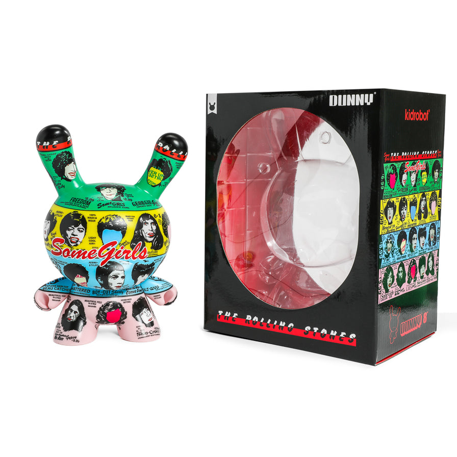 KIDROBOT x THE ROLLING STONES 8" ICON DUNNY - SOME GIRLS LTD