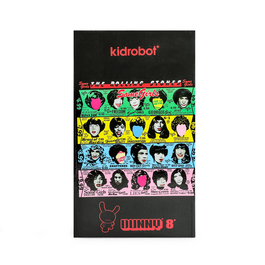 KIDROBOT x THE ROLLING STONES 8" ICON DUNNY - SOME GIRLS LTD