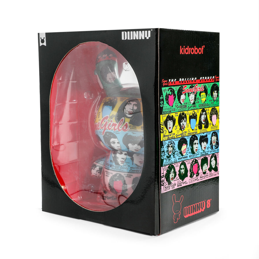 KIDROBOT x THE ROLLING STONES 8" ICON DUNNY - SOME GIRLS LTD