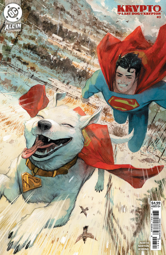 Krypto The Last Dog Of Krypton #3 (Of 5) B Niko Henrichon Variant (08/20/2025) Dc