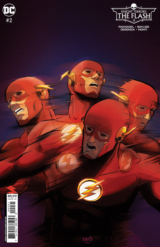 Knight Terrors The Flash #2 (Of 2) C Daniel Bayliss Card Stock Variant (08/08/2023) Dc