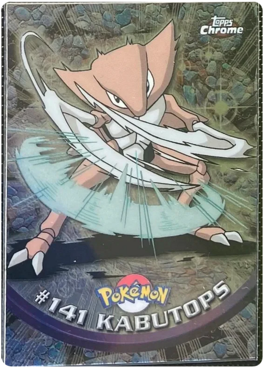 Kabutops (141) Spectra [Topps Pokemon Chrome Series 2]