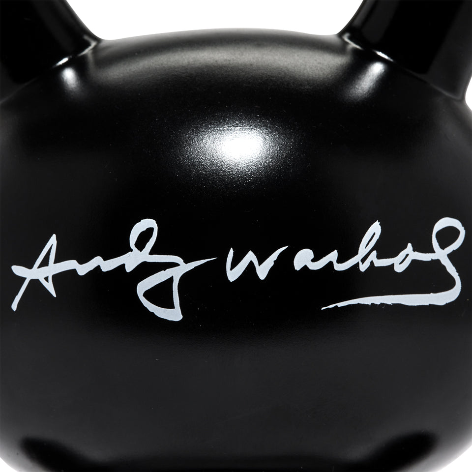 KIDROBOT x ANDY WARHOL FRIGHT WIG SELF-PORTRAIT 8" MASTERPIECE DUNNY - MONOCHROME EDITION