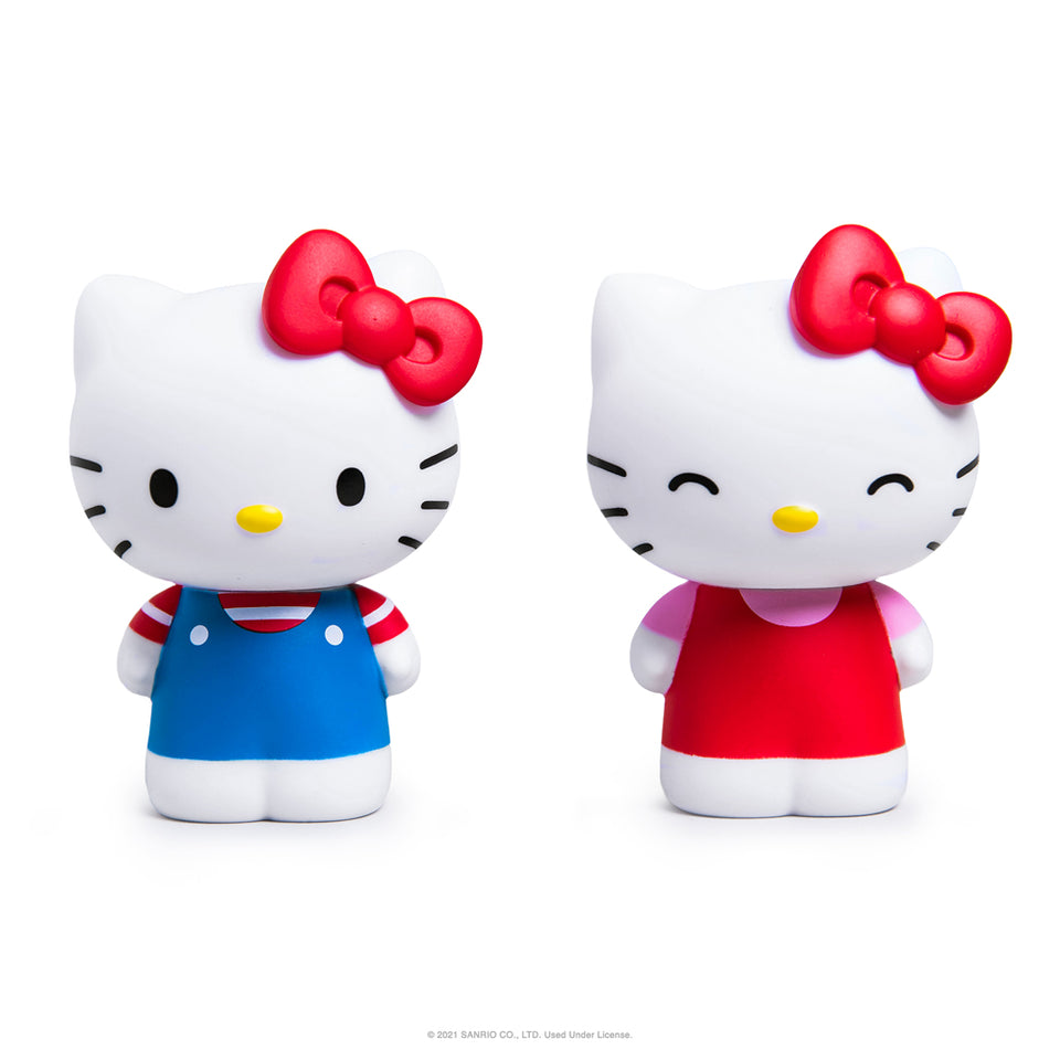 KIDROBOT x SANRIO HELLO KITTY MINI FIGURE CLASSIC 2-PACK SET