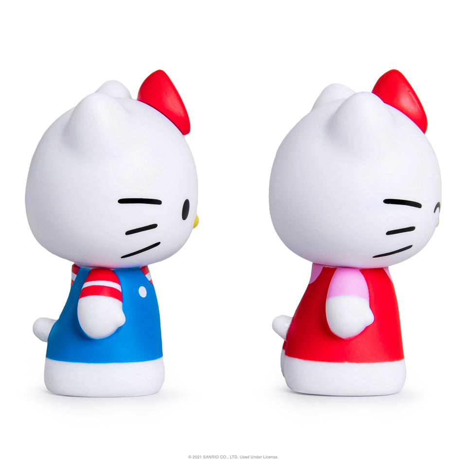 KIDROBOT x SANRIO HELLO KITTY MINI FIGURE CLASSIC 2-PACK SET