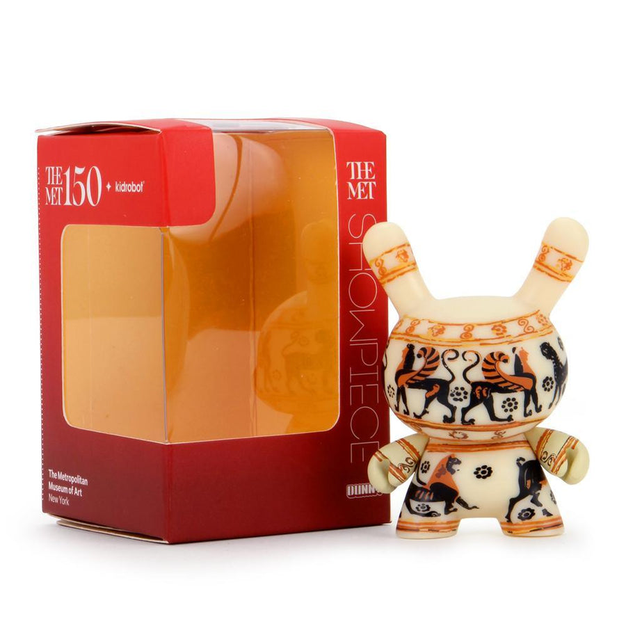 KIDROBOT x THE MET GREEK TERRACOTTA VASE LTD 3" DUNNY