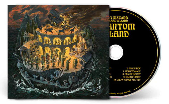 King Gizzard And The Lizard Wizard Phantom Island CD (10/01/2025)