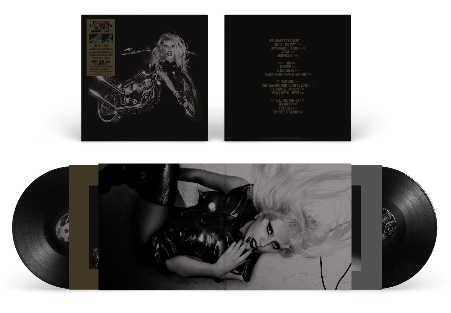 LADY GAGA BORN THIS WAY THE TENTH ANNIVERSARY [3 LP] [Vinyl]
