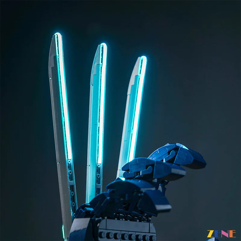 Light Kit for LEGO Wolverine's Adamantium Claws #76250