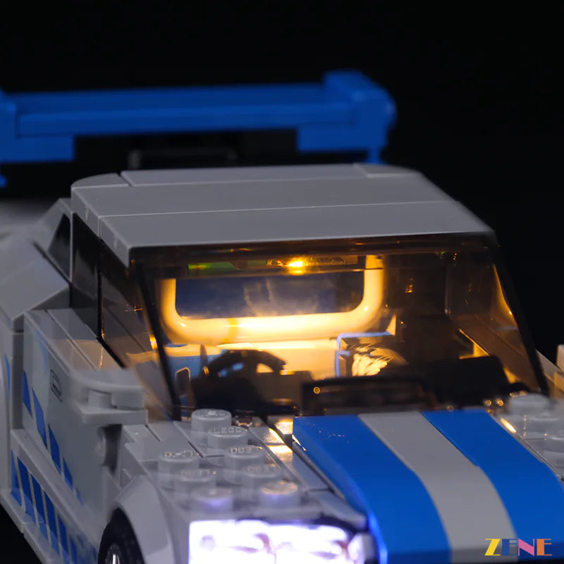 LEGO Fast Furious Nissan GT-R (R34) #76917 Light Kit