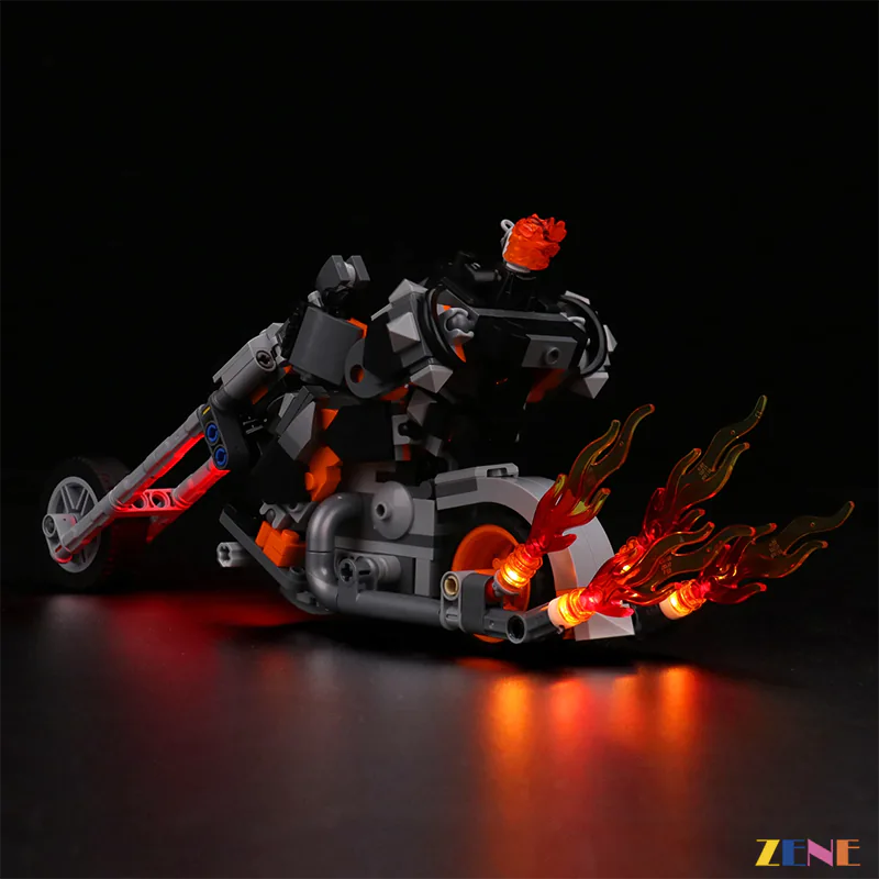 LEGO Ghost Rider Mech & Bike #76245 Light Kit