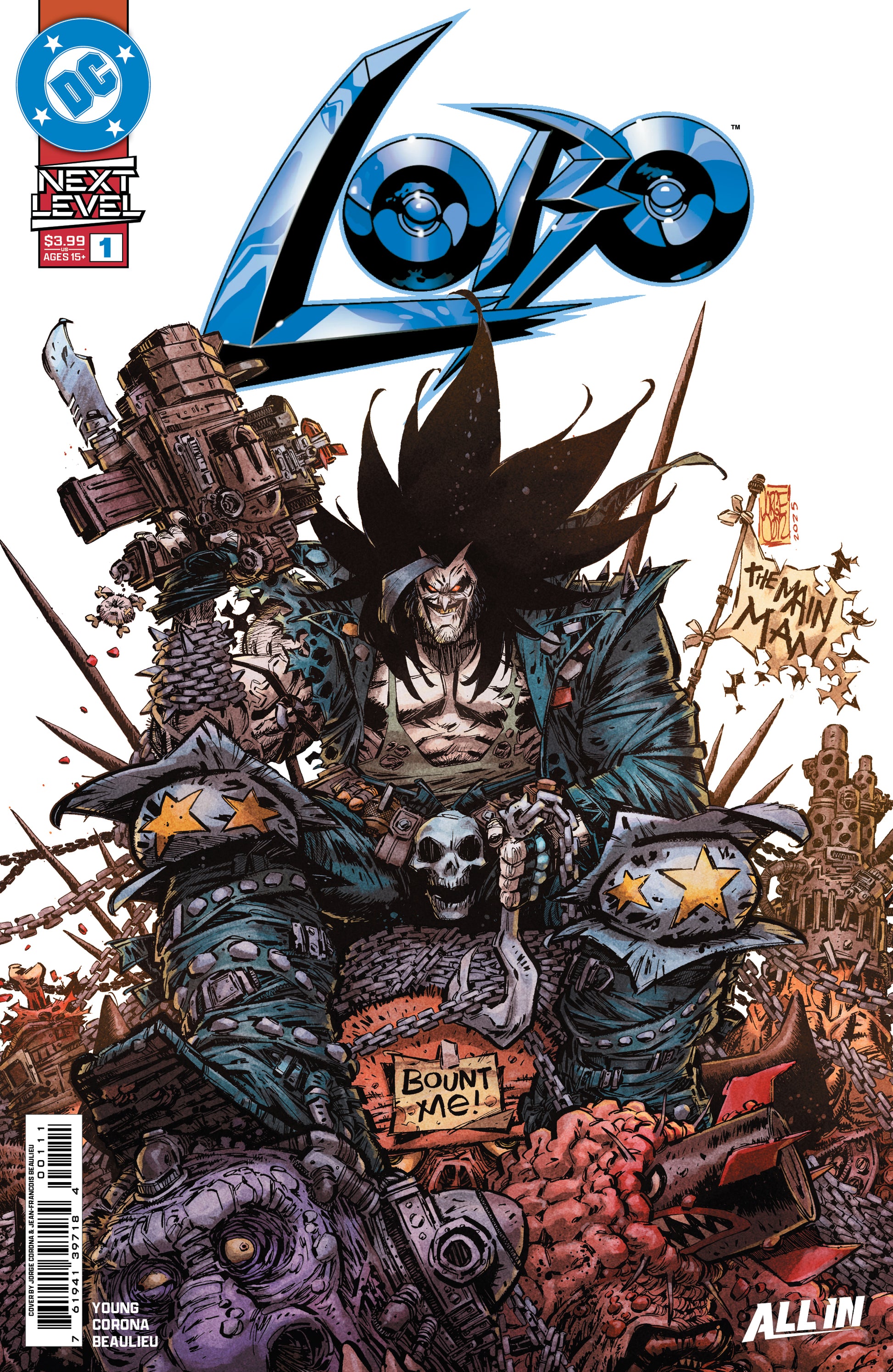 Lobo #1 A Jorge Corona (03/18/2026) Dc - Golden Apple Comics