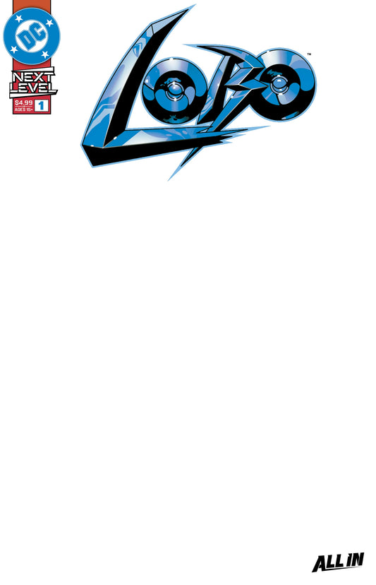 Lobo #1 F Blank Variant (03/18/2026) Dc - Golden Apple Comics