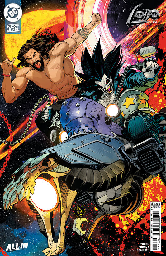 Lobo #4 F Dan Mora Jason Momoa Cameo Variant (06/17/2026) Dc - Golden Apple Comics