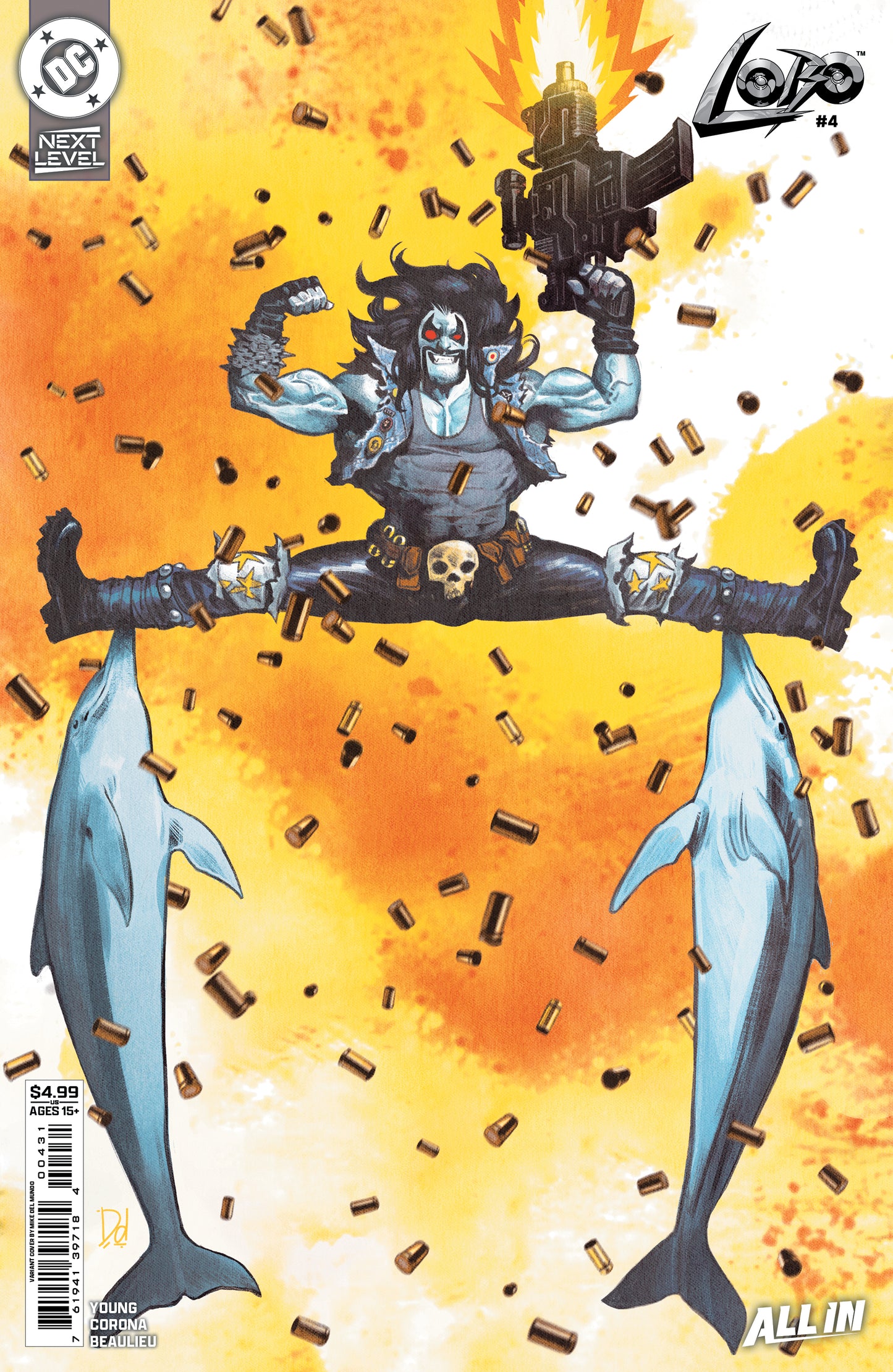 Lobo #4 C Mike Del Mundo Variant (06/17/2026) Dc - Golden Apple Comics