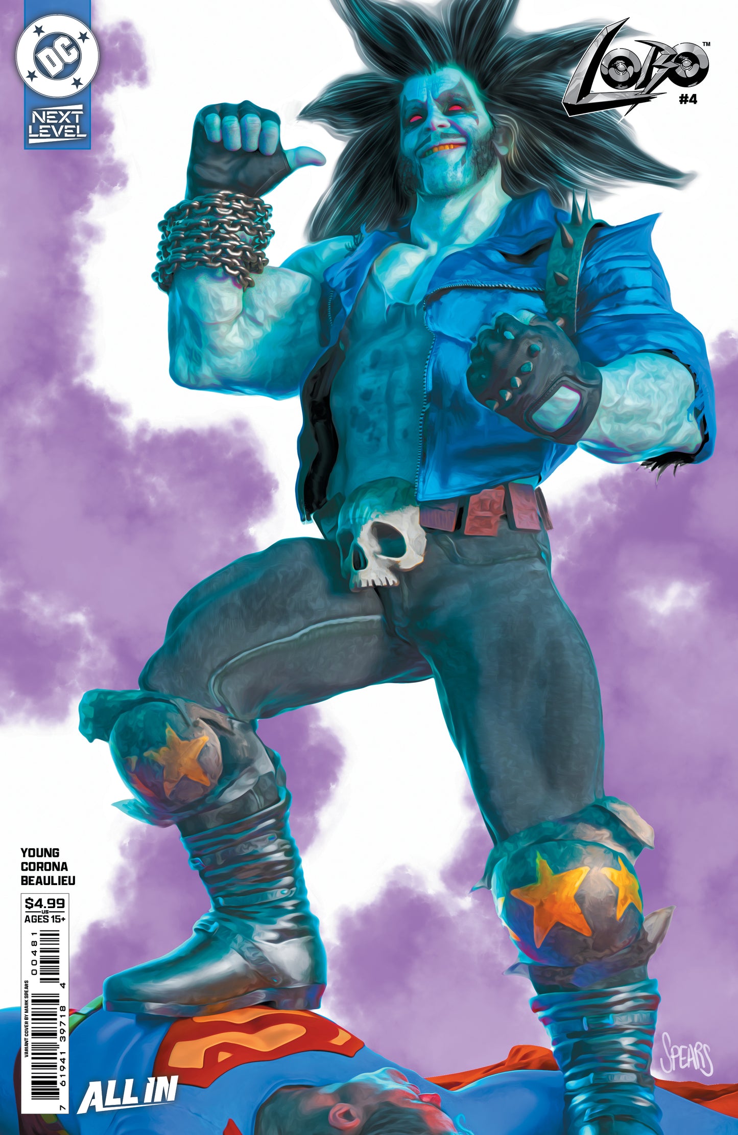 Lobo #4 G Mark Spears Variant (06/17/2026) Dc - Golden Apple Comics