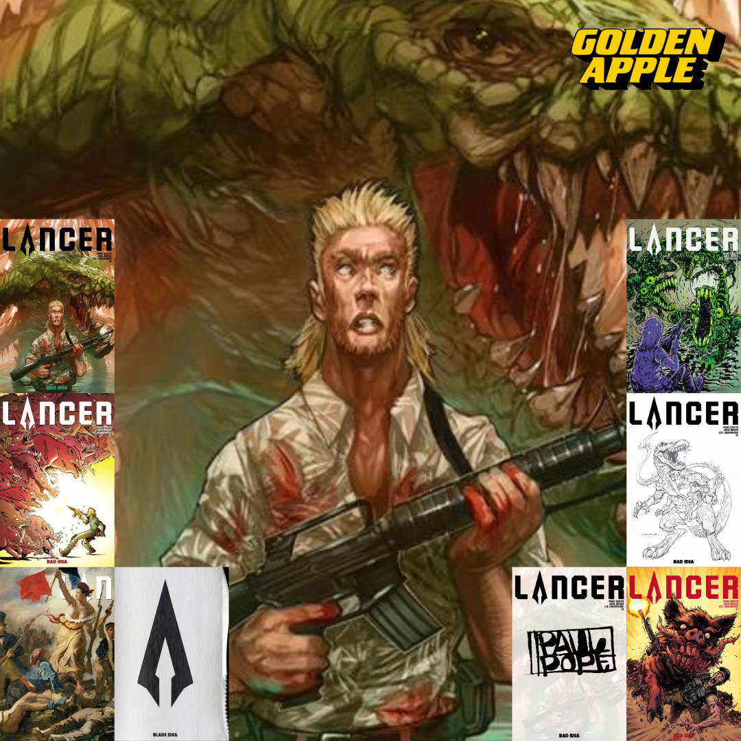 Lancer #1 (Of 4) A1 Cover Set Of 8 1:20 1:50 1:100 1:250 (08/12/2026) Bad Idea