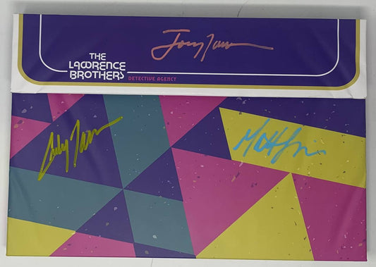 Lawrence Brothers Detective Agency Dlx Trapper Keeper Print Hc SIGNED 3x Joey Lawrence Matthew Andrew (10/07/2026) Z2