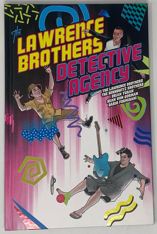 Lawrence Brothers Detective Agency Hc SIGNED 3x Joey Lawrence Matthew Andrew (10/07/2026) Z2